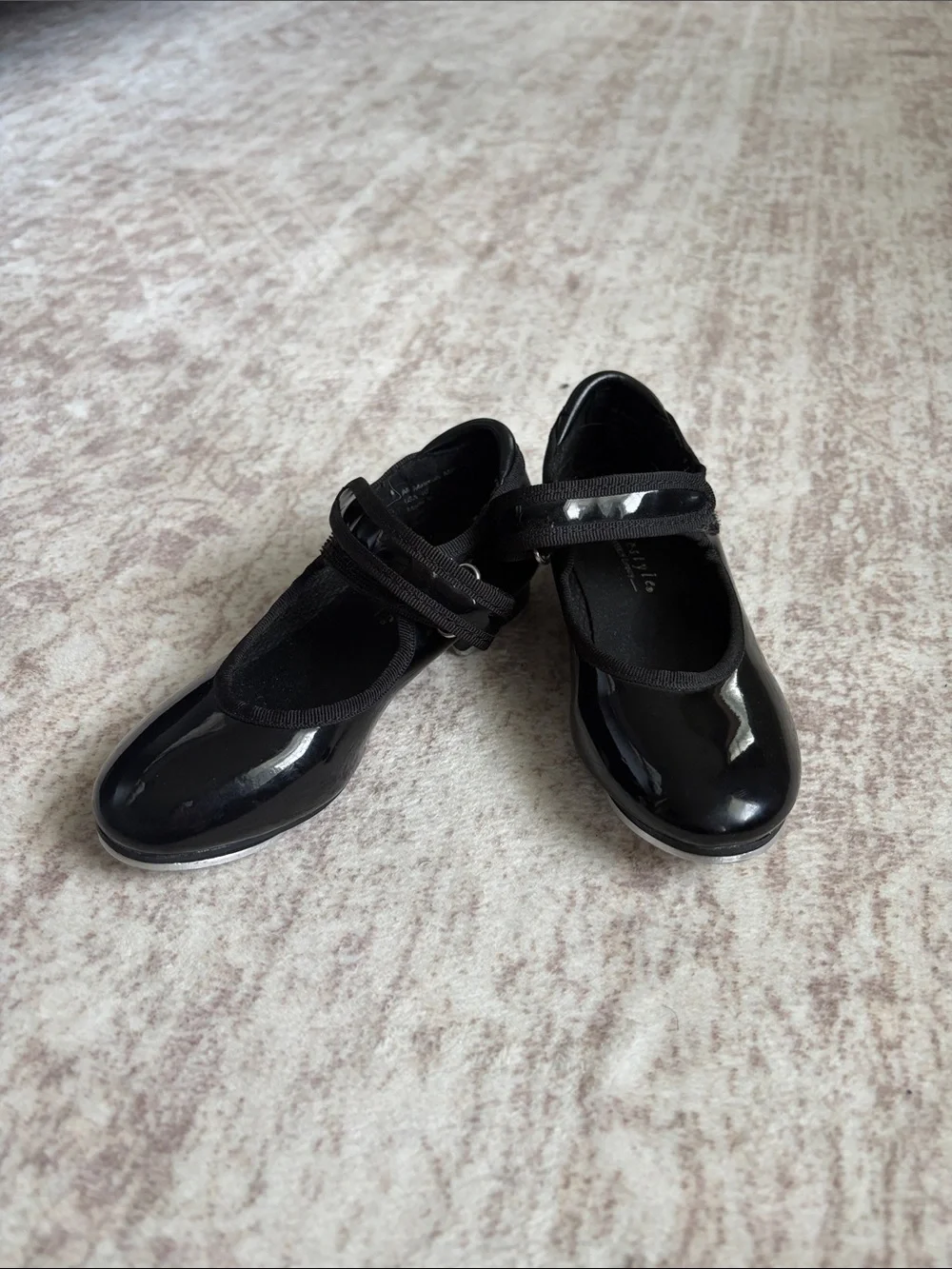 Freestyle Black Tap Shoes for Kids